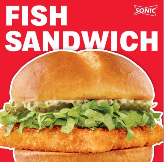 Sonic Fish sandwich