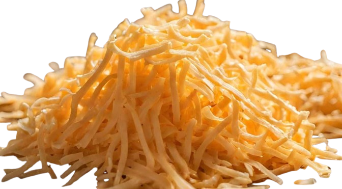 shredded cheddar cheese