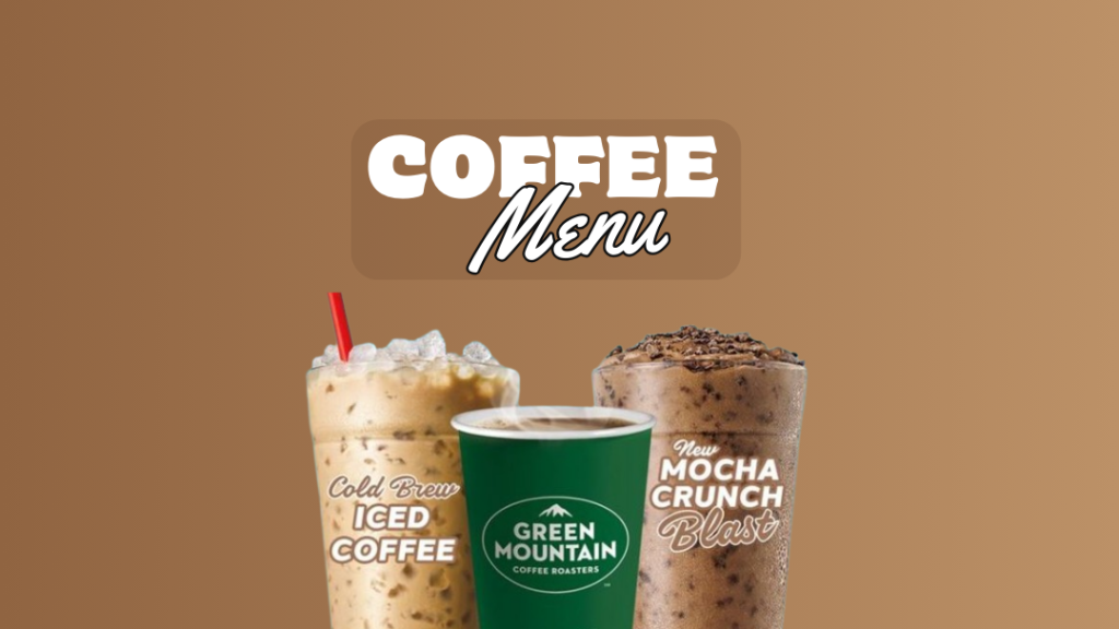 Coffee Menu