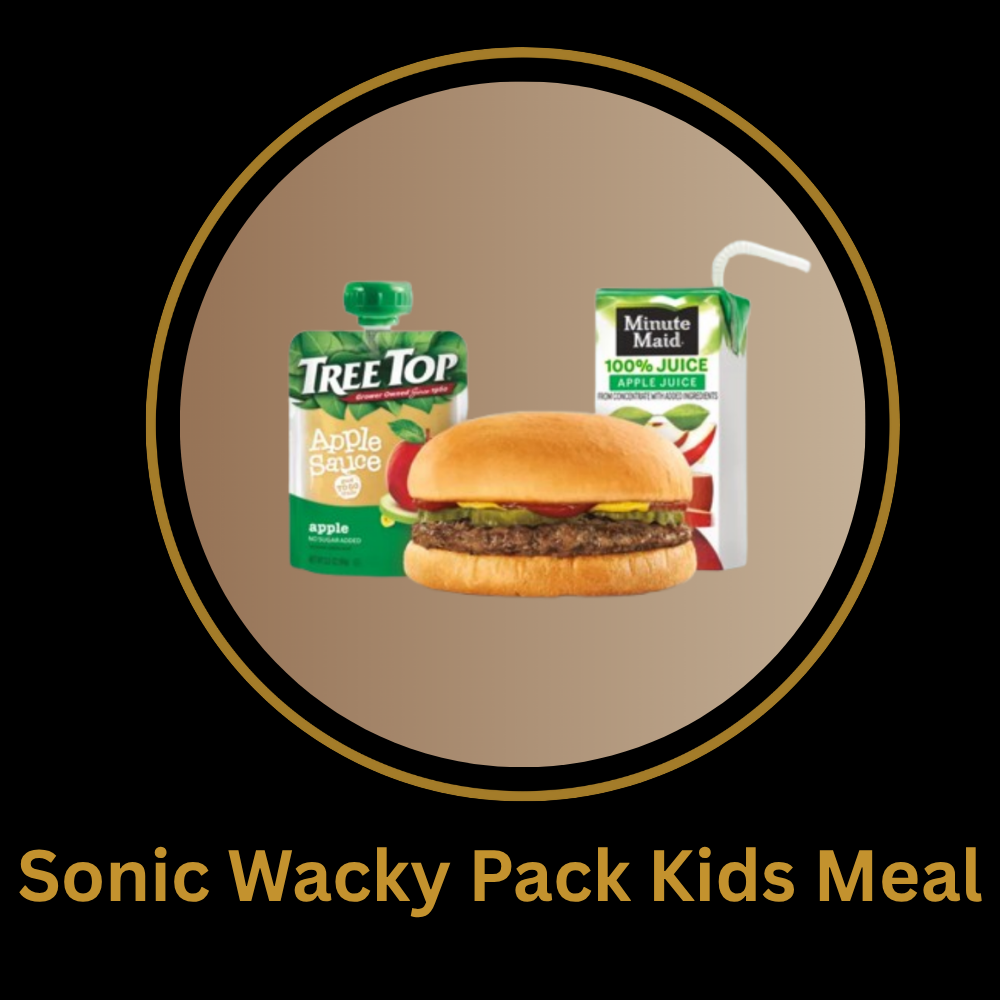 Sonic Wacky Pack Kids Meal