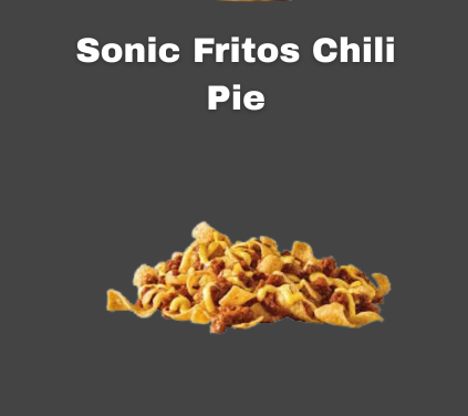 Sonic Fritos Chili Pie