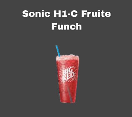 Sonic H1-C Fruite Funch