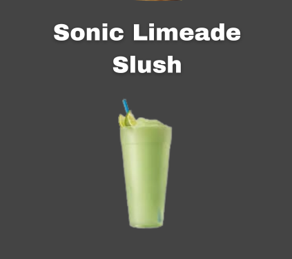 Sonic Limeade Slush