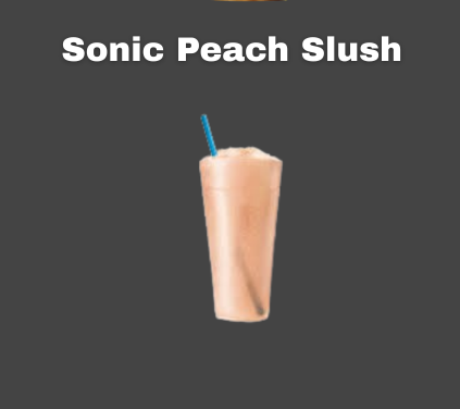 Sonic Peach Slush