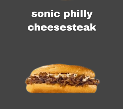 sonic philly cheesesteak